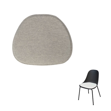 Non-reversible Luxury seat cushion in Bellano Fabric for Harbour Side dining Chair af Norm Architects